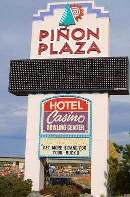 Pinon Plaza sign