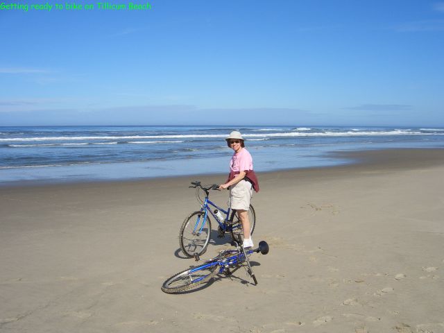 Beach biking