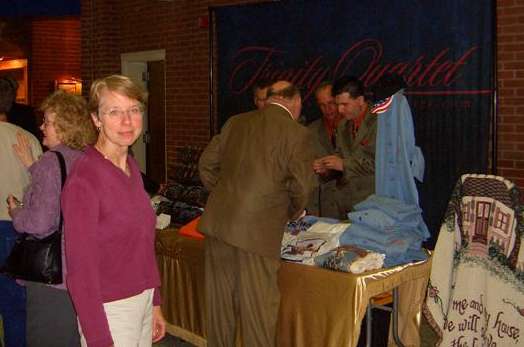 Trinity Quartet table in lobby