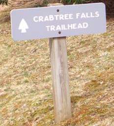 Crabtree Falls, just go down