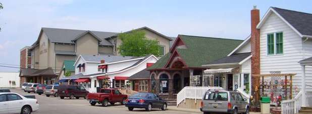 Shipshewana shopping district