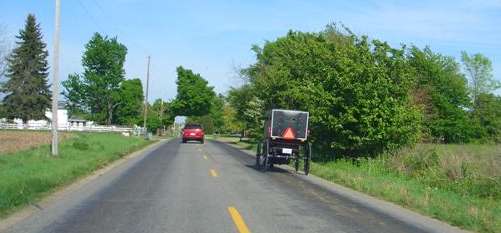 There were buggies on every road