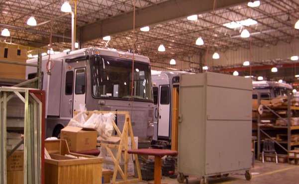 An RV plant is a most fascinating place