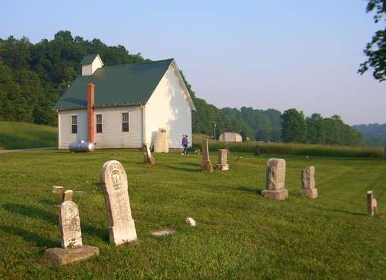 Country charm in something as simple as a cemetery