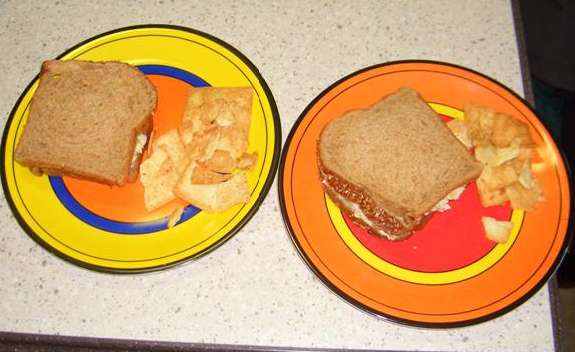 Tuna salad sandwiches