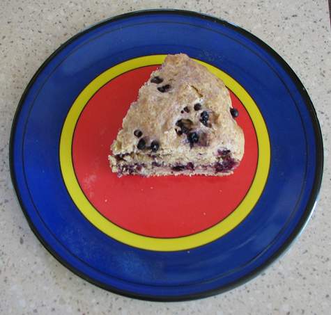 Huckleberry scone