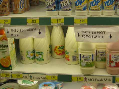 Fresh milk
