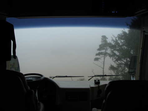 Foggy view