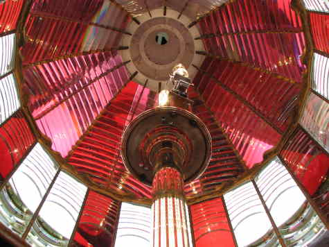 Now that is a lighthouse lens