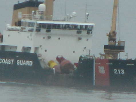 Buoy tender closeup