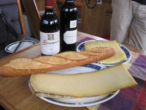 Wine and cheese