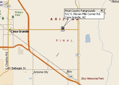 Casa Grande map