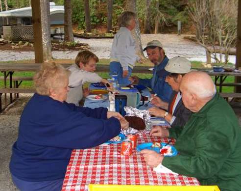 Food, fun and fellowship, what it's all about