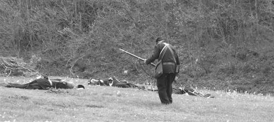 A field of death and dying is all that remains