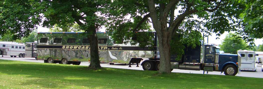 Now this is a real horse trailer