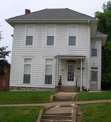 The house where Linda's great grandfather lived and died