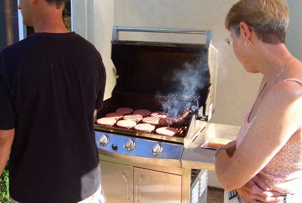 That grill is a little bigger than ours