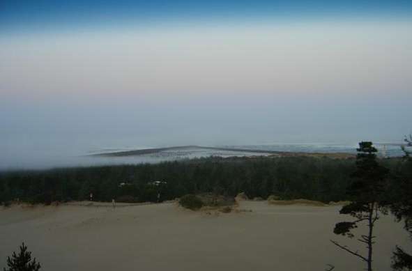 Hint of fog
