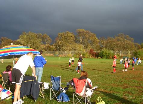 Dark clouds