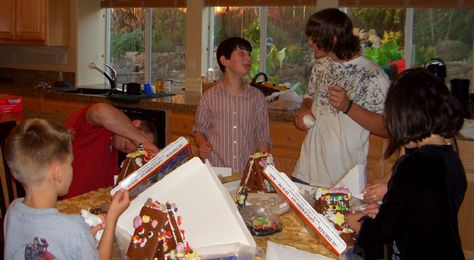 Gingerbread houses