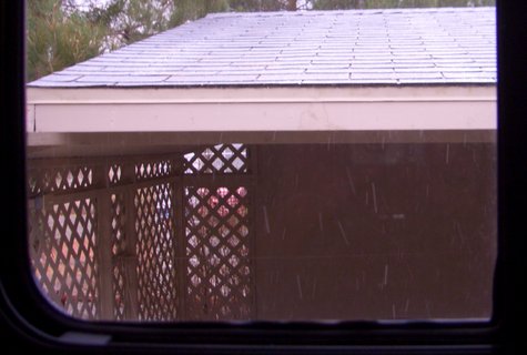 Snow flurries