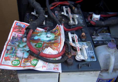 Removing corrosion