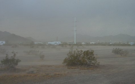 Mini dust bowl