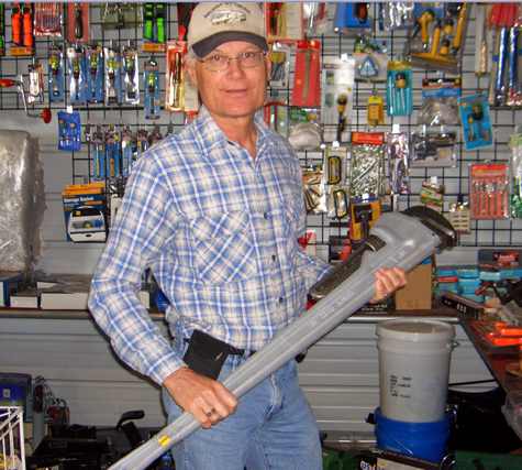 Now that's a pipe wrench