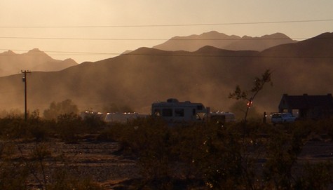 Dusty sky