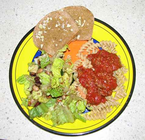 A delicious dinner