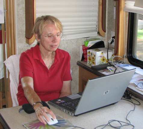 Editor at work