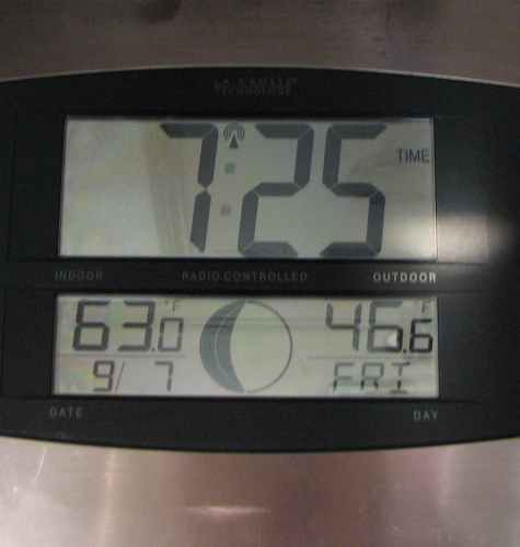 Thermometer by the bay