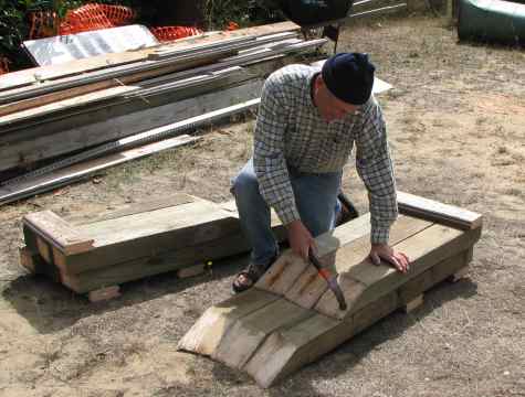 Carpenter at work