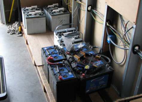Battery graveyard