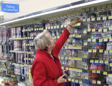 Grandma shopping