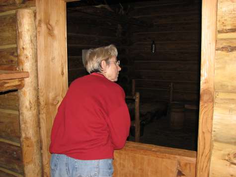 Fort Clatsop, inside view