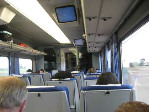 Train interior