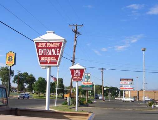 Model T sign